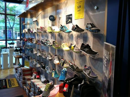 New Balance as far as the eye can see