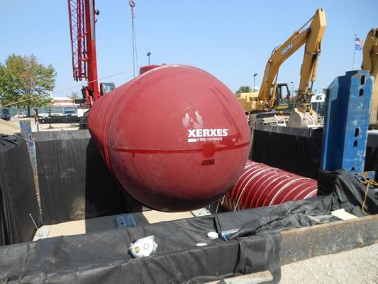 DWFRP Tank Installation