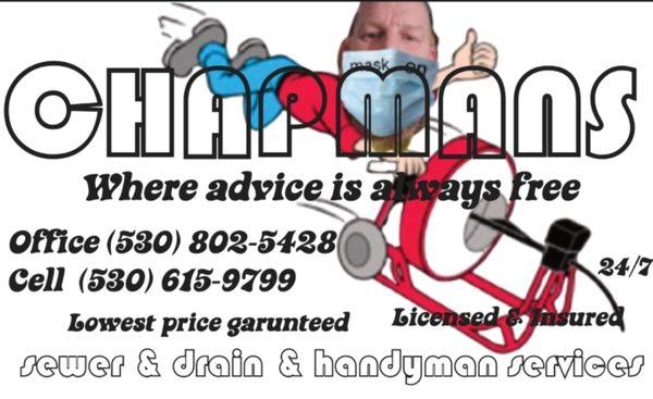 CHAPMANS Sewer & Drain & Handyman Services