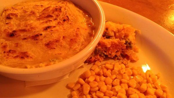 Chicken Pot Pie with 2 sides