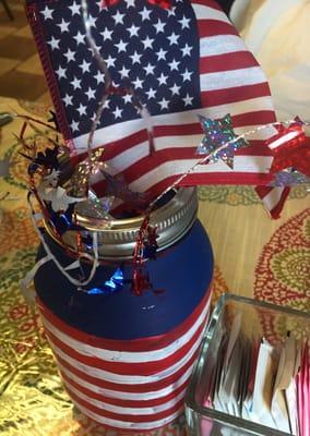 They always have the cutest decorations!