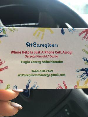 A1 Caregivers