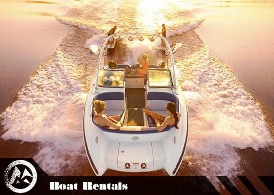 ATV rental, boat rental, jet skis rental, snowmobiles rental