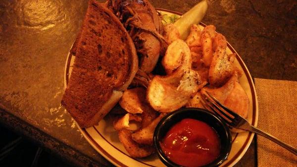 The brisket sandwich :D