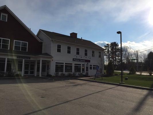 The building from the backside