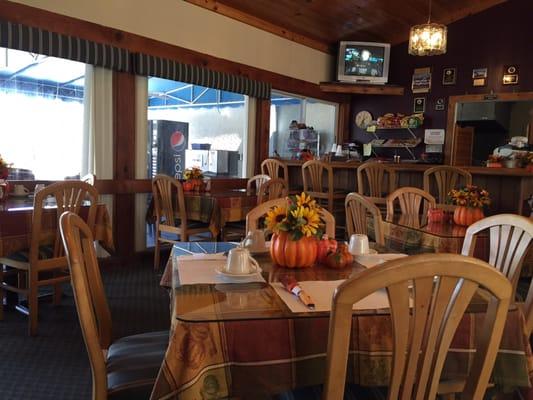 Dining area