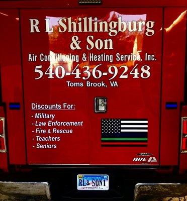Shillingburg R L & Son Air Conditioning & Heating Serv