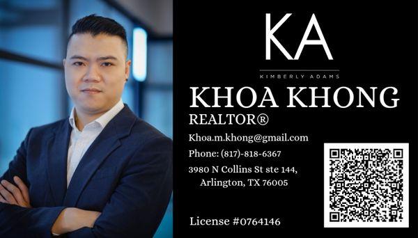 Khoa Khong - Kimberly Adams Realty