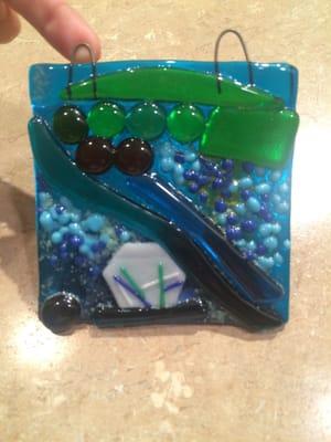 Glass fusion by my daughter.