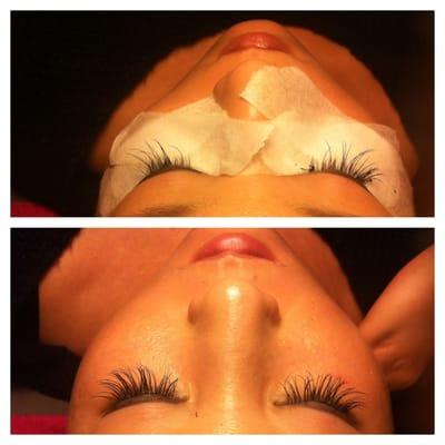 Mink lash fill in