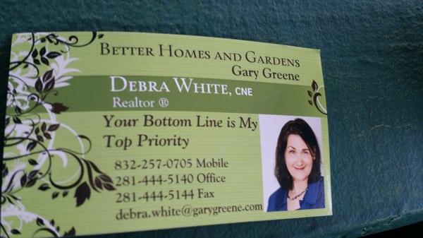 Debra White - Better Homes and Gardens