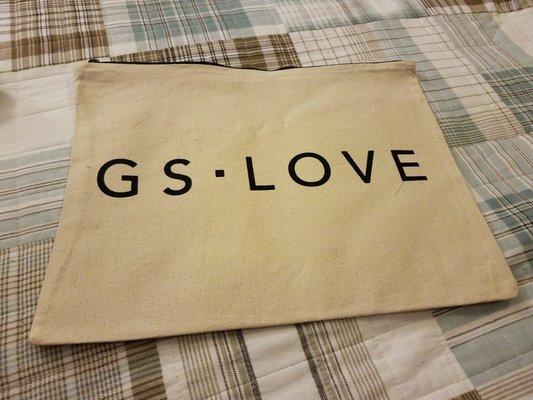 With certain purchases, they gave you neat little reusable bags