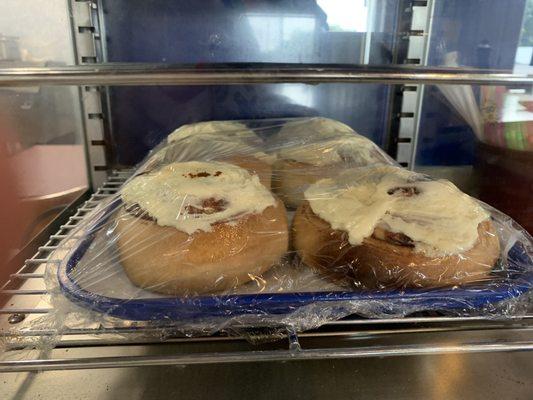 Homemade cinnamon rolls