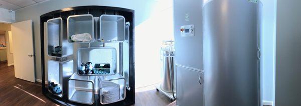 Our cryotherapy room is the coolest!