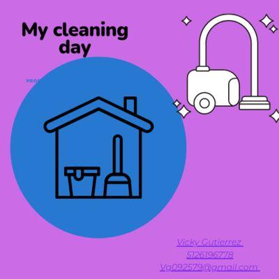 My day cleaning