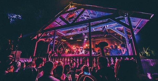 Main stage aka "The Birdhouse"