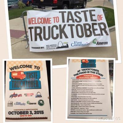 2015 welcome sign and pamphlet