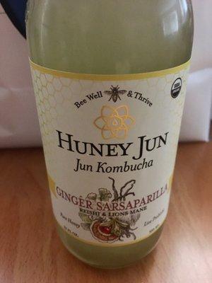 Ginger Sarsaparilla Jun Kombucha