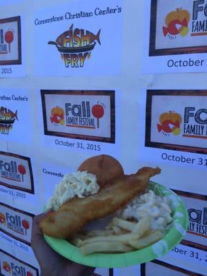 God is good all the time Thanks for having us Halloween 2015