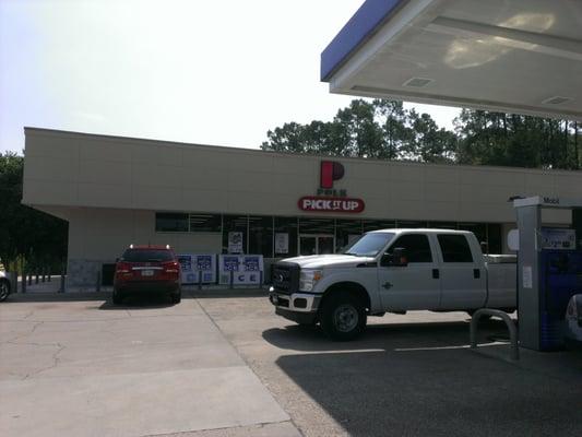 Gas and snacks with decent restrooms