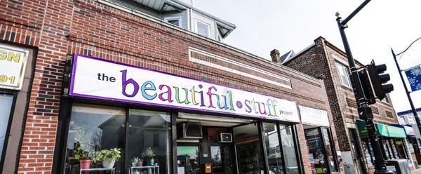 Come to The Beautiful Stuff Project and see the abundant materials just waiting for your creative re-use.