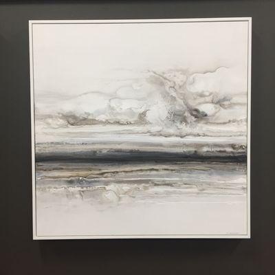 Atmospheric seascape painting by Nikki Brook.