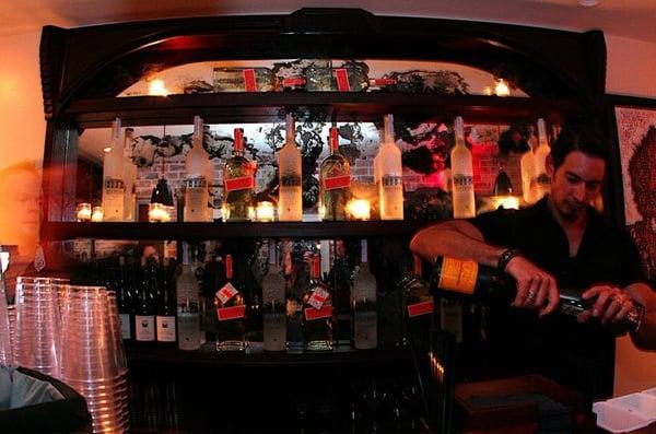 MIAMI RESTAURANT INTERIOR // Custom Built Interiors, Custom Woodworking for Miami Restaurants - Custom Bar and Cabinetry