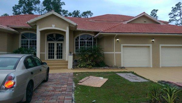 House Exterior Painted in Naples , Fl