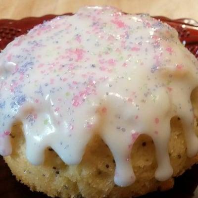 Mini Lemon Poppyseed Bundt cake