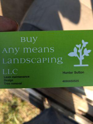 Buy Any Means Landscaping