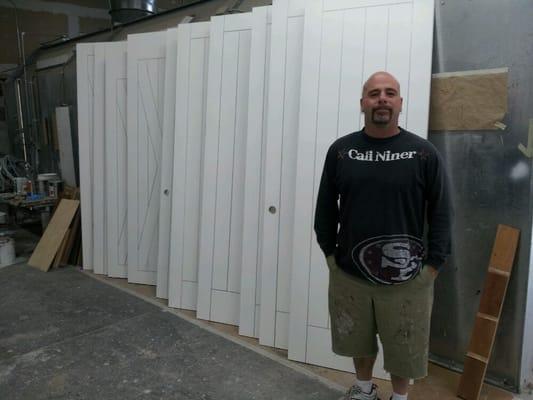 Larry and the awesome custom paint job