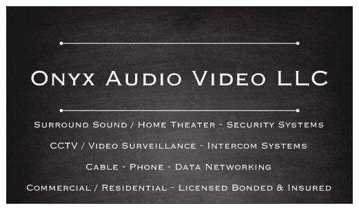 Onyx Audio Video