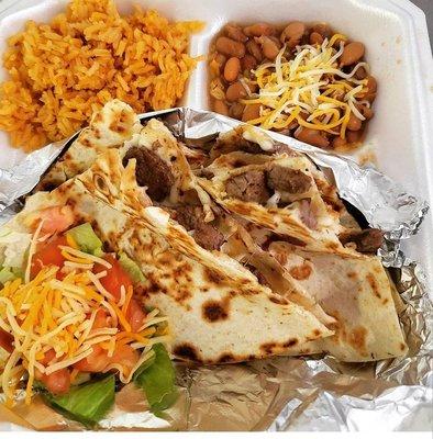 Steak quesadillas special