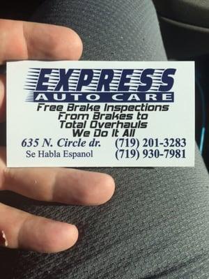 Contact info!