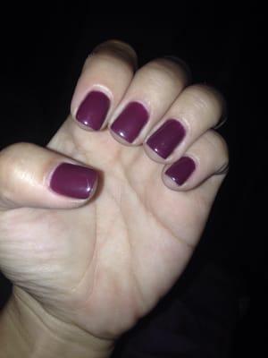 Gel manicure
