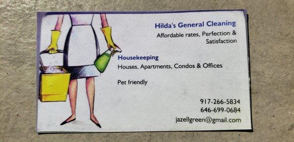 Hilda’s General Cleaning