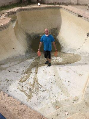 The before picture of an acid wash, to see the finished job, visit us at http://www.navydavespools.com/remodeling