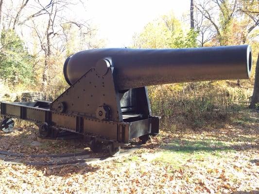 The actual Fort is just down the road about half a mile. Cool little area!