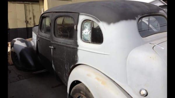 1935 Chevy Master Deluxe- " Before " Restoration.