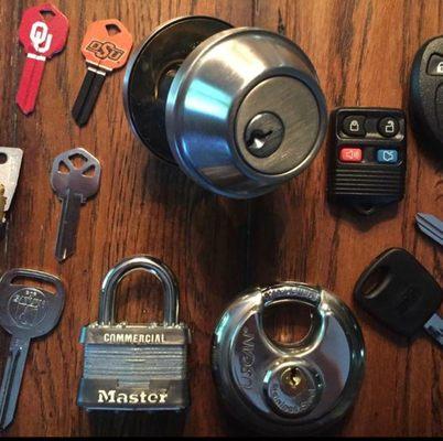 Owasso Keys and Locksmith                                         Keys, Locks and Remotes