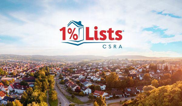1 Percent Lists CSRA