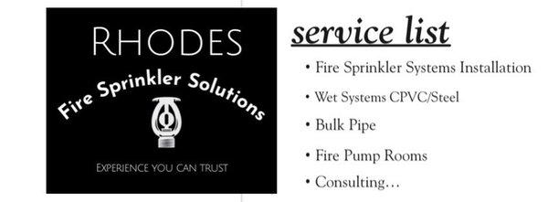 Rhodes Fire Sprinkler Solutions