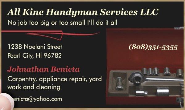 All Kine Handyman Services