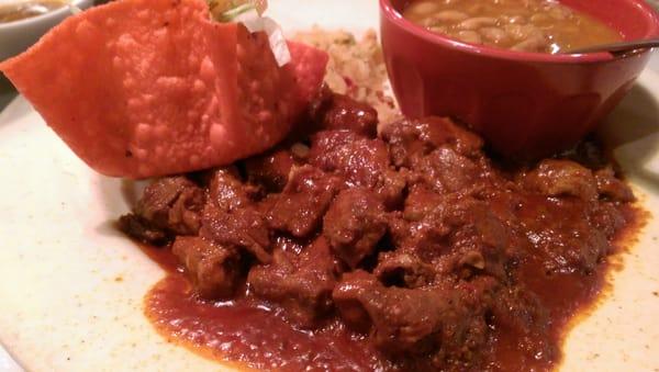 Spicy pork is OUTSTANDING!