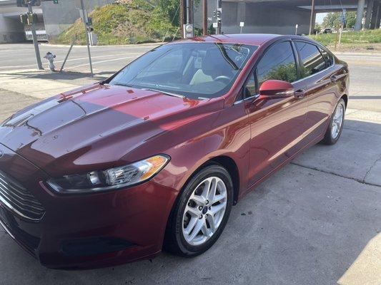 Detail interior and exterior and will make car new again.