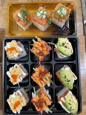 Trio with smoked salmon special