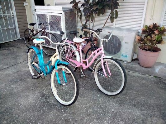 Beach Cruisers male and female tons of bikes