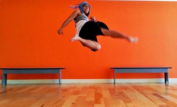 Try the "Introduction to Tricking" class taught by Lysander "Stitch" Luansing Jr.