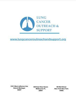 Lung Cancer Outreach And Support