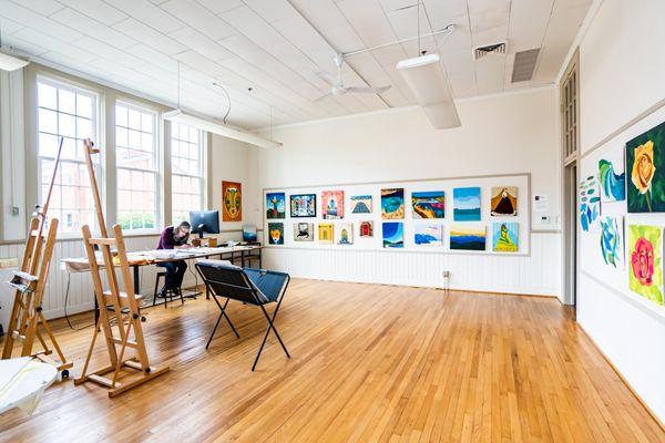 My studio at the SAC